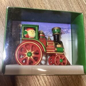 Hallmark Tree Trimmer Collection Santa's Express 1980 Dated Christmas Ornament